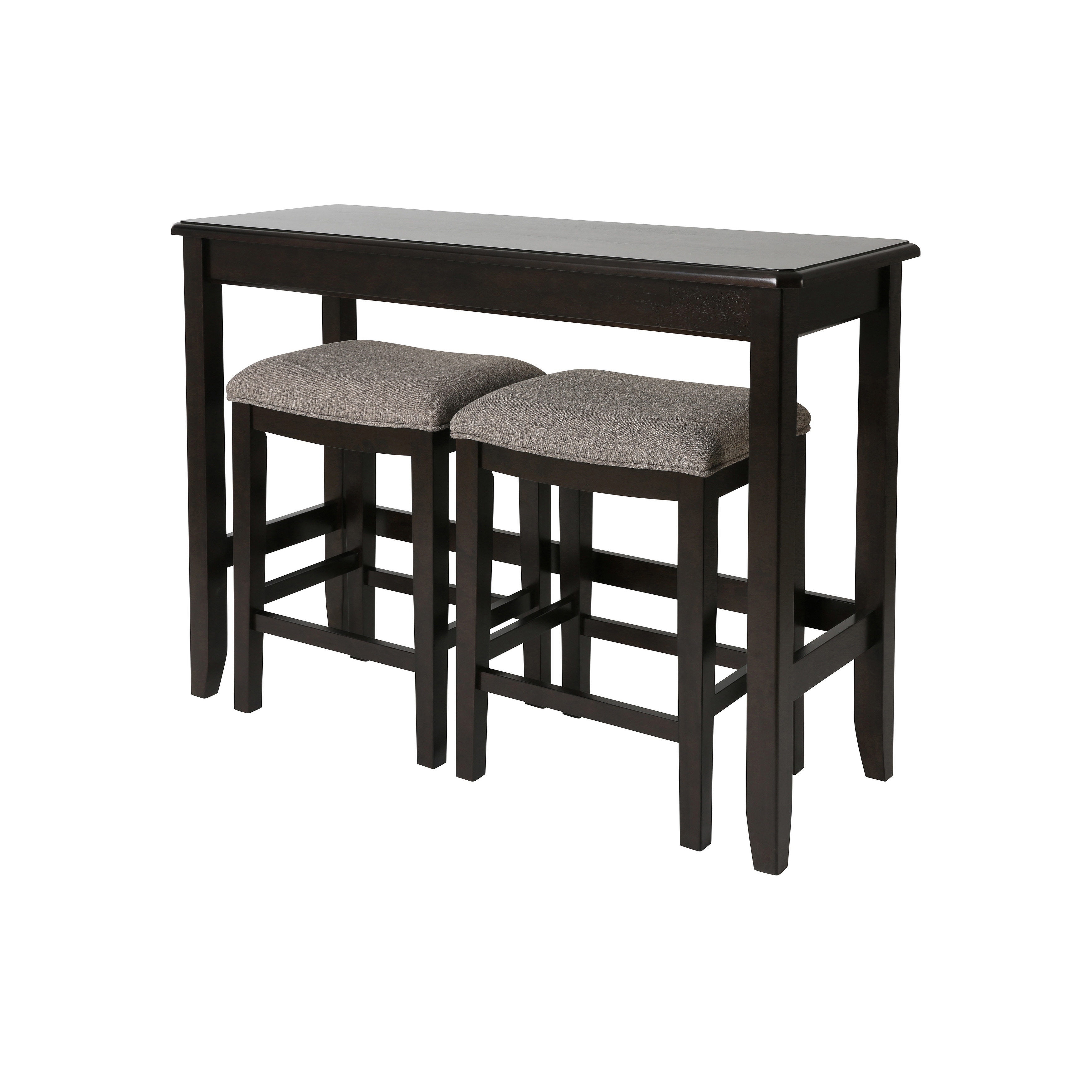 newridge home sofa table with two stools