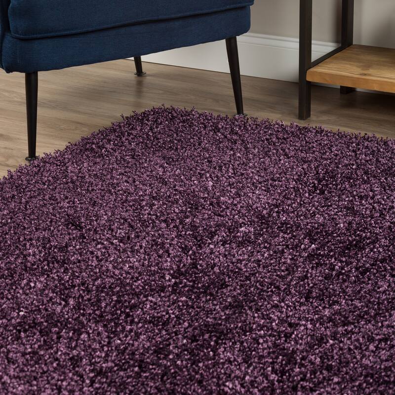 Addison Sommer Vibrantly Colored Shag Area Rug