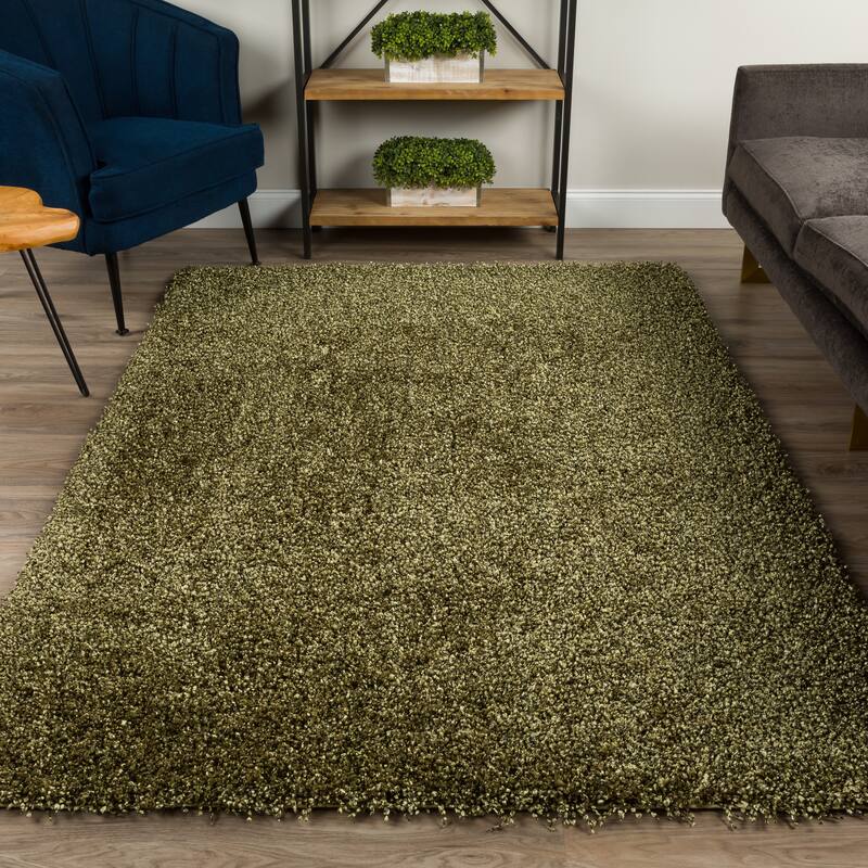 Addison Sommer Vibrantly Colored Shag Area Rug