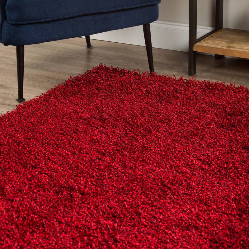 Addison Sommer Vibrantly Colored Shag Area Rug