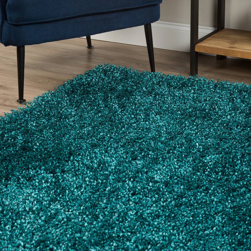 Addison Sommer Vibrantly Colored Shag Area Rug
