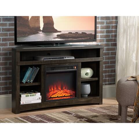 Buy Brown Fireplace Tv Stand Tv Stands Entertainment Centers Online At Overstock Our Best Living Room Furniture Deals