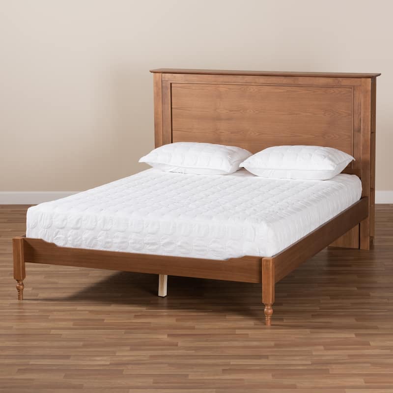 Carbon Loft Dehaney Transitional Rustic Platform Storage Bed with Shelves