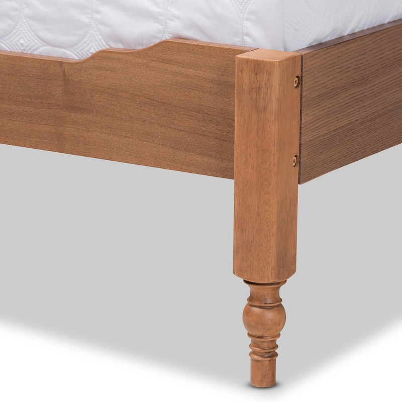 Carbon Loft Dehaney Transitional Rustic Platform Storage Bed with Shelves
