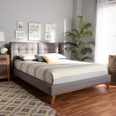 Carson Carrington Isberga Modern Upholstered Platform Bed