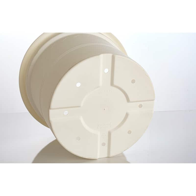 19.5" Round Geo Planter with drainhole - 19.5" x 19.5" x 14.75"
