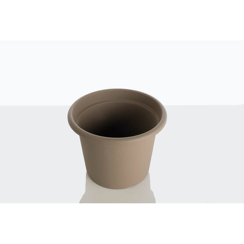 19.5" Round Geo Planter with drainhole - 19.5" x 19.5" x 14.75"