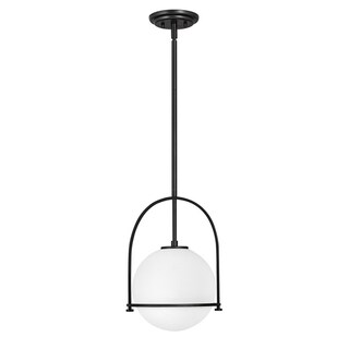 Somerset 1-Light Medium Black Pendant