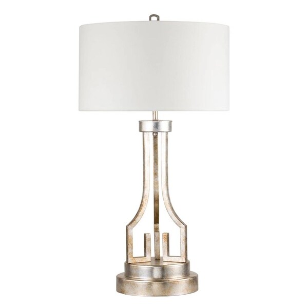 tall silver table lamps
