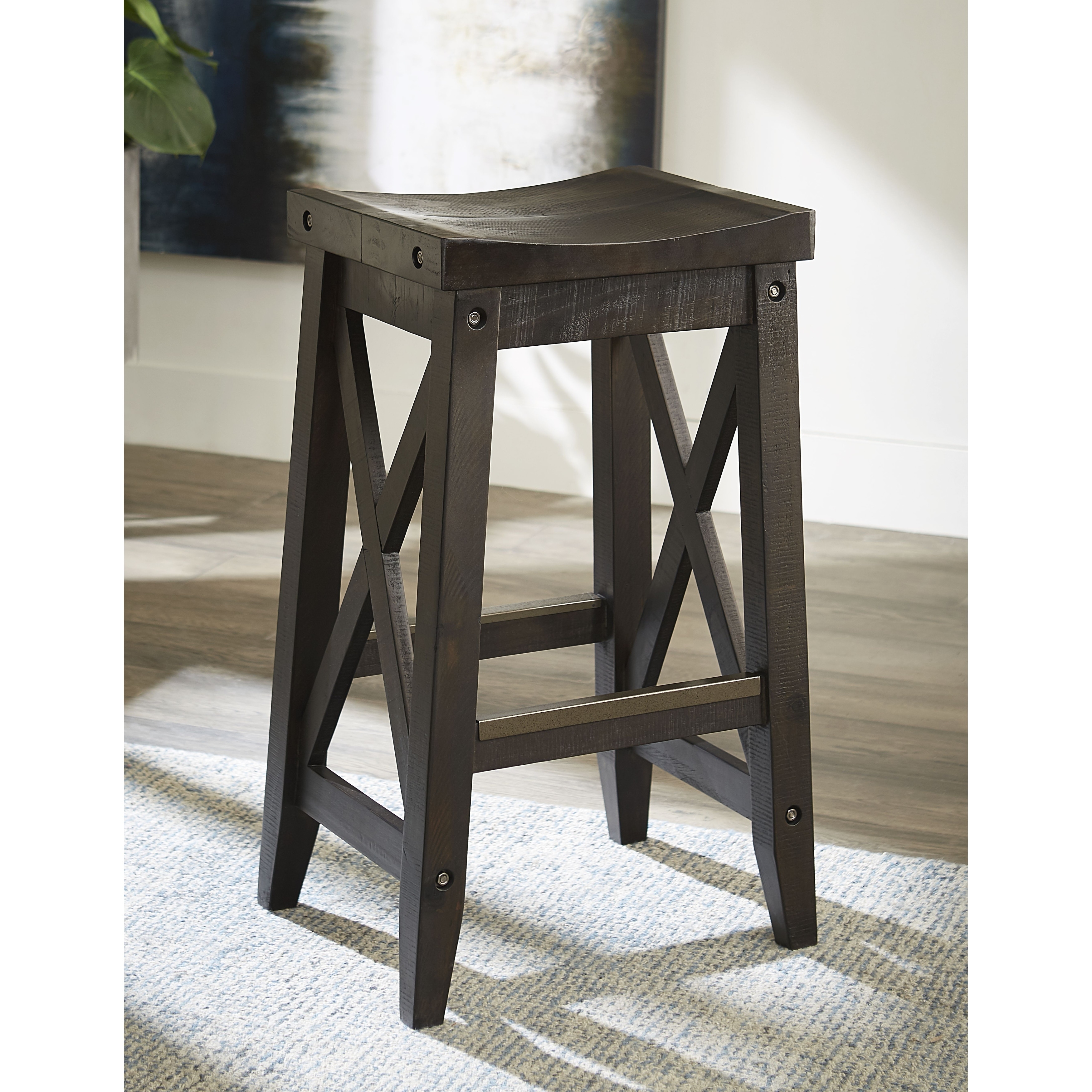 Solid Wood Bar Stool  : Shop Wayfair For All The Best Wood Bar Stools & Counter Stools.