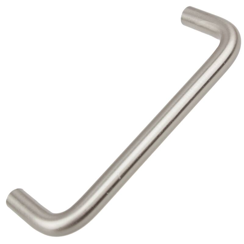 GlideRite 5-Pack 4 in. Center Solid Steel Wire Pulls - Stainless Steel