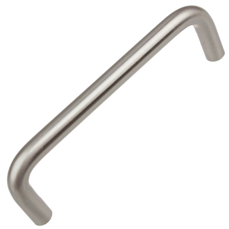 GlideRite 5-Pack 4 in. Center Solid Steel Wire Pulls - Stainless Steel