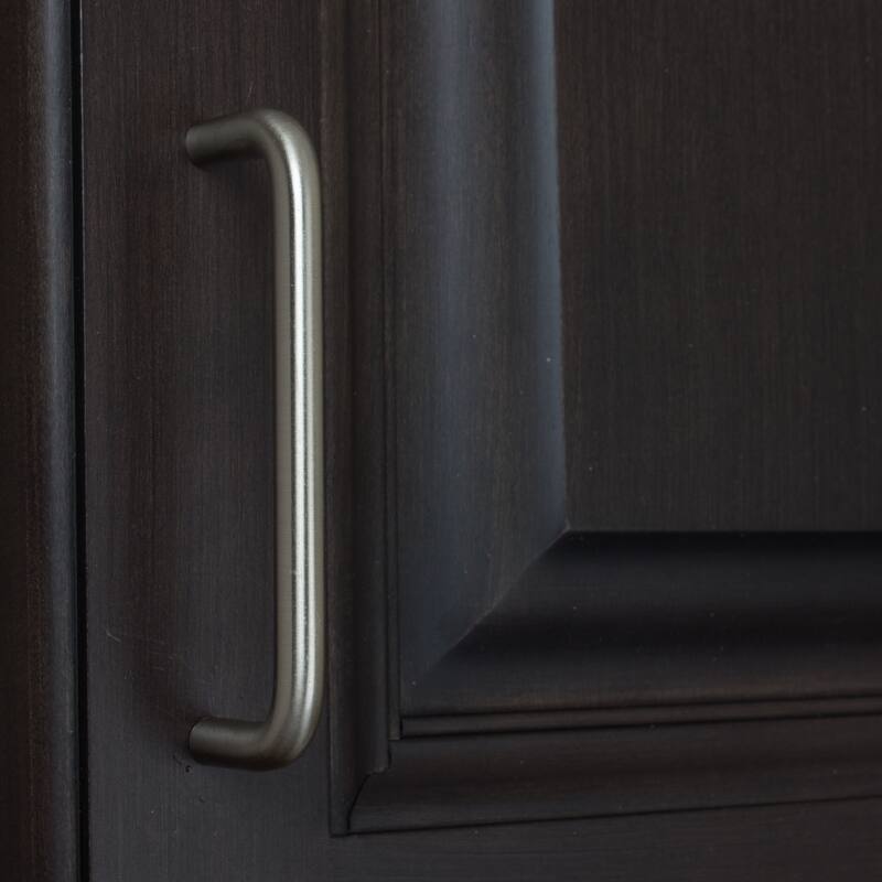 GlideRite 5-Pack 4 in. Center Solid Steel Wire Pulls - Stainless Steel