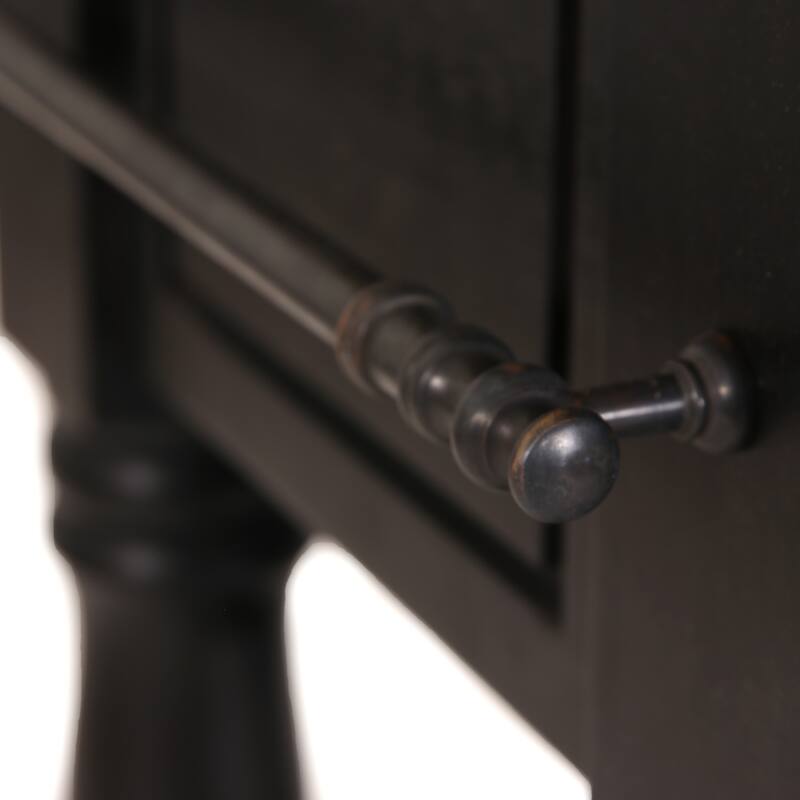 Greenwich Rolling Butcherblock Kitchen Island with Storage