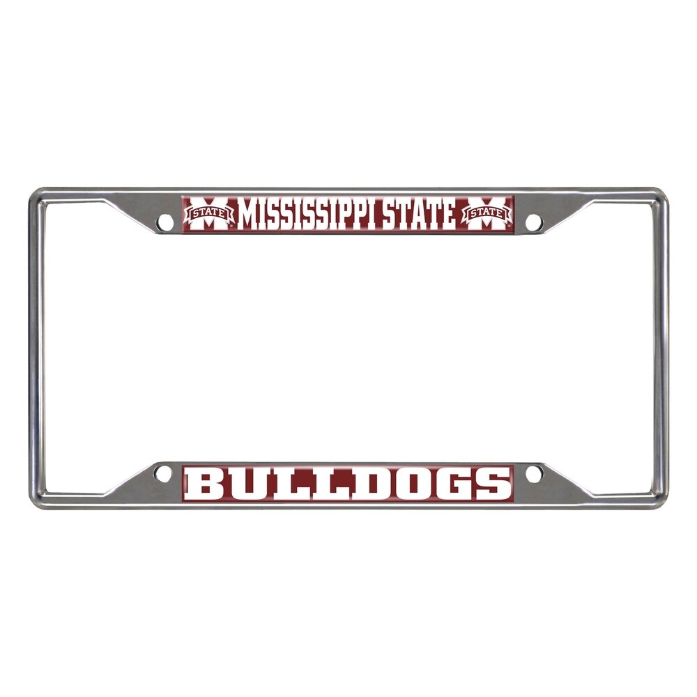 FANMATS Mississippi State University License Plate Frame