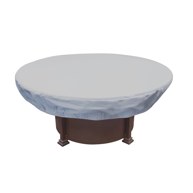SimplyShade Protective Cover: Fits all 48" Round Fire Pits/Table Ottoman