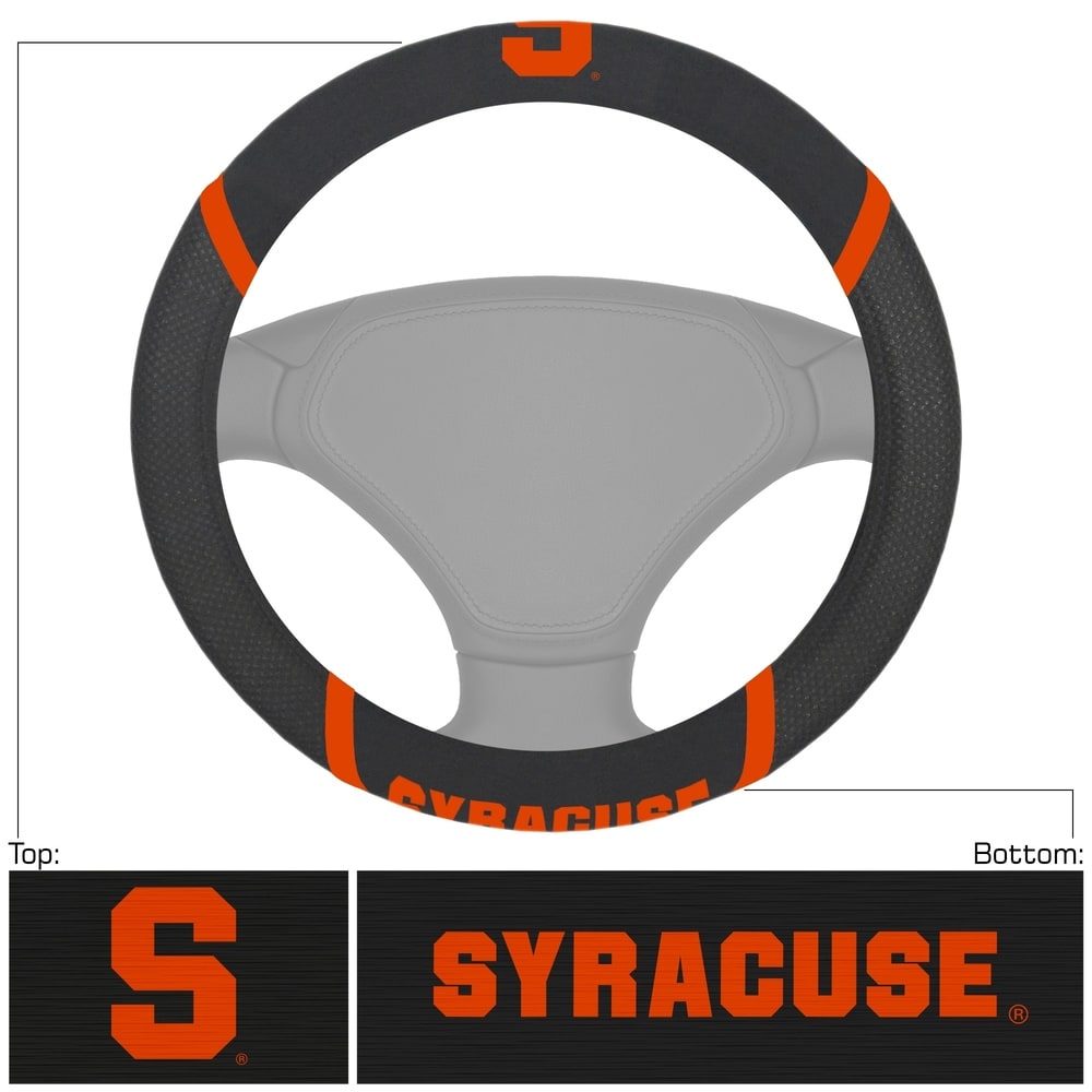 FANMATS Syracuse University Steering Wheel Cover