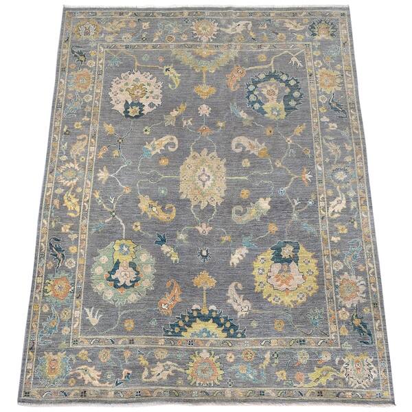 Shop Floral Oushak Turkish Home Decor Area Rug Handmade Living Room Carpet 8 3 X 9 11 On Sale Overstock 30937066