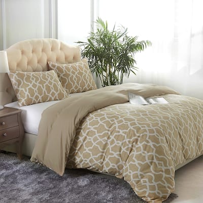 Pretty Floral 3-piece Duvet Cover Set