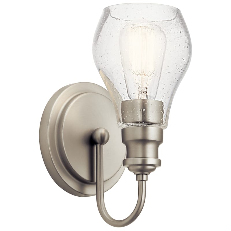 Kichler Lighting Greenbrier 1-Light Wall Sconce Brushed Nickel