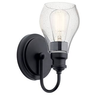 Kichler Lighting Greenbrier 1-Light Wall Sconce Black