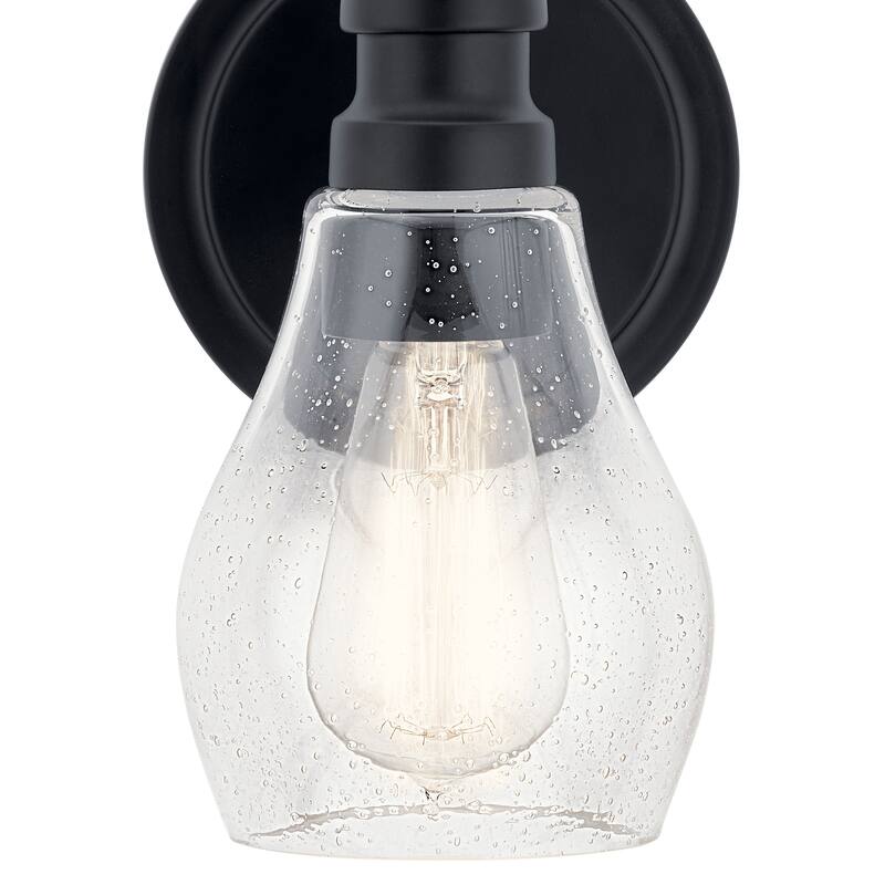 Kichler Lighting Greenbrier 1-Light Wall Sconce Black