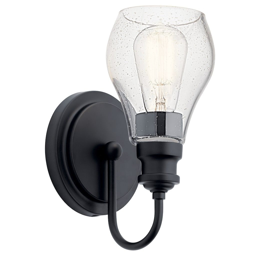 Kichler Lighting Greenbrier 1-Light Wall Sconce Black