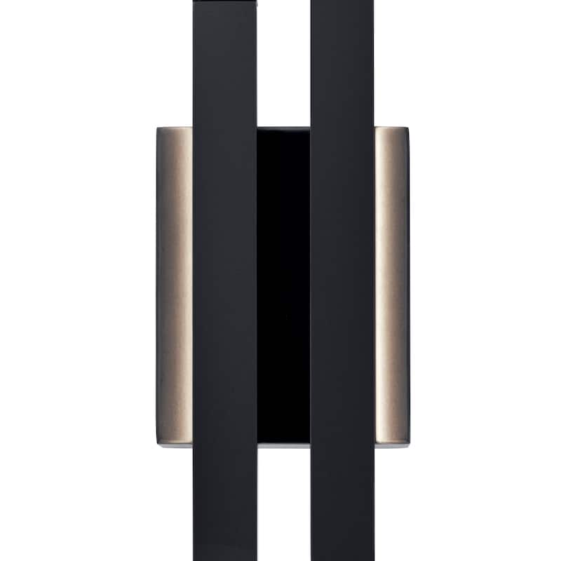 élan Idril 2-Light LED Wall Sconce Matte Black