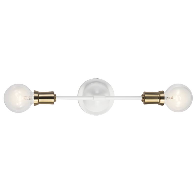 Kichler Lighting Armstrong 2-Light Wall Sconce White