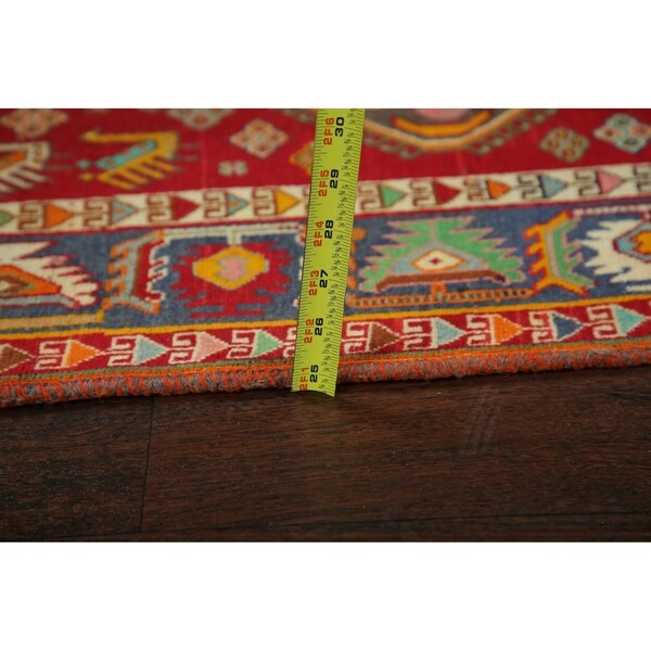 Vintage Vegetable Dye Kashkoli Nafar Persian Area Rug Handmade Carpet - 3'5" x 4'9"