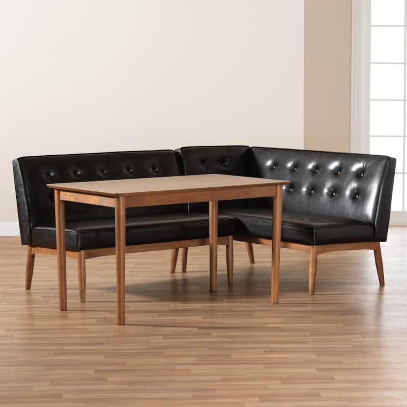 Carson Carrington Isaksbo 3-piece Dining Nook Set