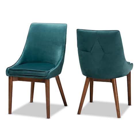 Carson Carrington Ilsholmen Contemporary 2-piece Dining Chair Set