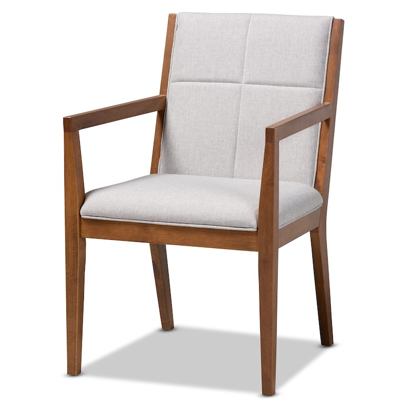 Carson Carrington Mid-century Living Room Accent Chair (Set of 2) - Greyish Beige