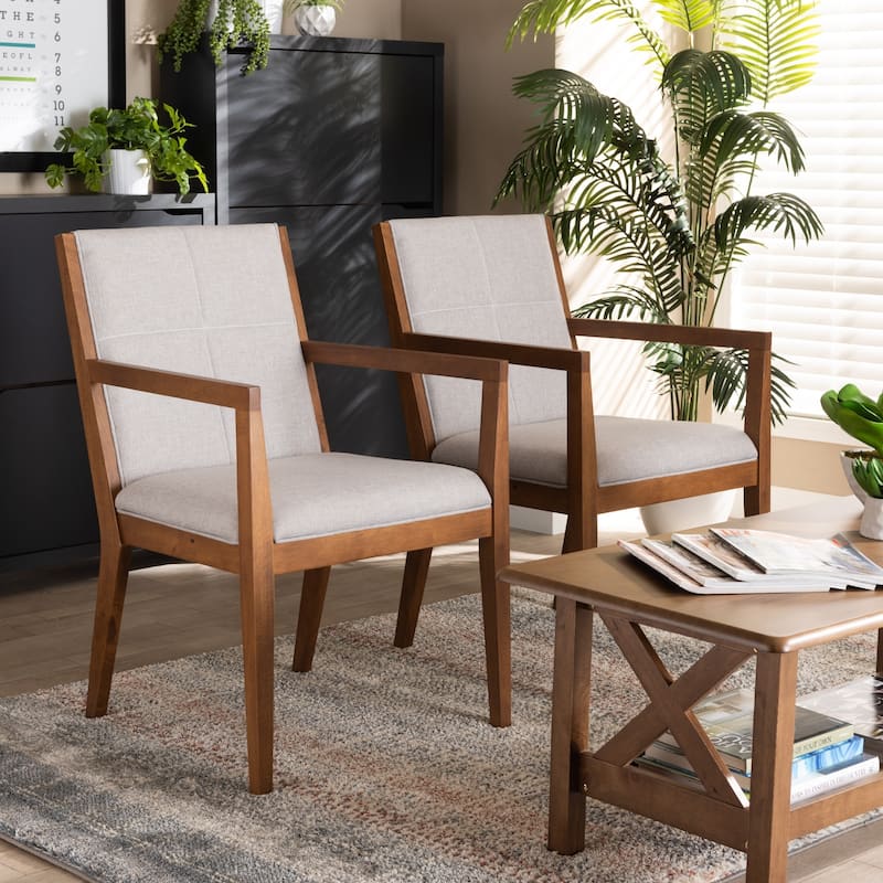 Carson Carrington Mid-century Living Room Accent Chair (Set of 2)