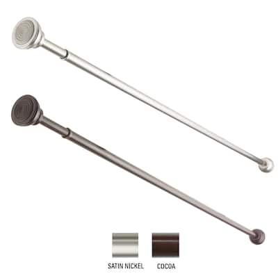 InStyleDesign Decorative 7/16" Spring Tension Rod 24-36 inch