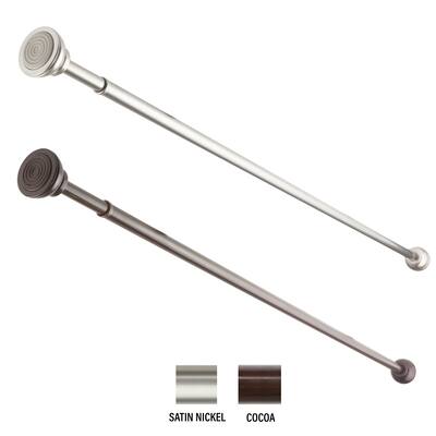 InStyleDesign Decorative 7/16" Spring Tension Rod 24-36 inch