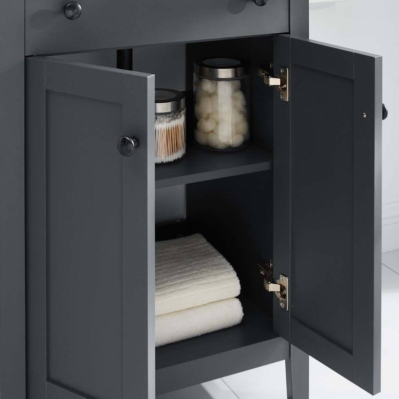 Modway Nantucket 24-inch Bathroom Vanity with Ceramic Top