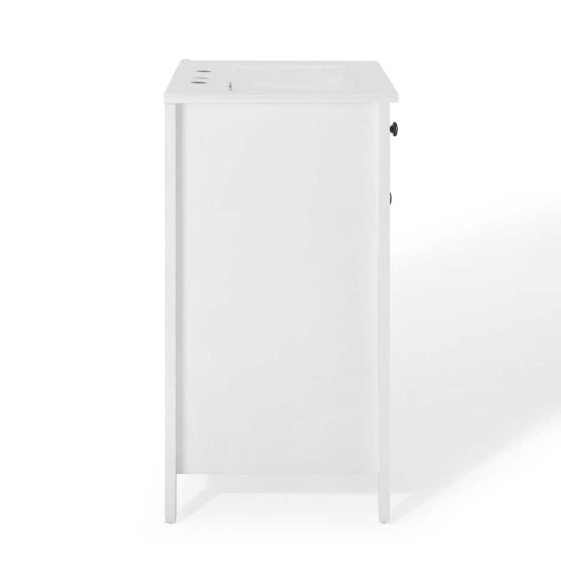 Modway Nantucket 24-inch Bathroom Vanity with Ceramic Top