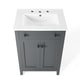 preview thumbnail 8 of 19, Modway Nantucket 24-inch Bathroom Vanity with Ceramic Top