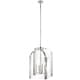 preview thumbnail 1 of 2, Kichler Lighting Pytel 4-Light Large Foyer Pendant Chrome