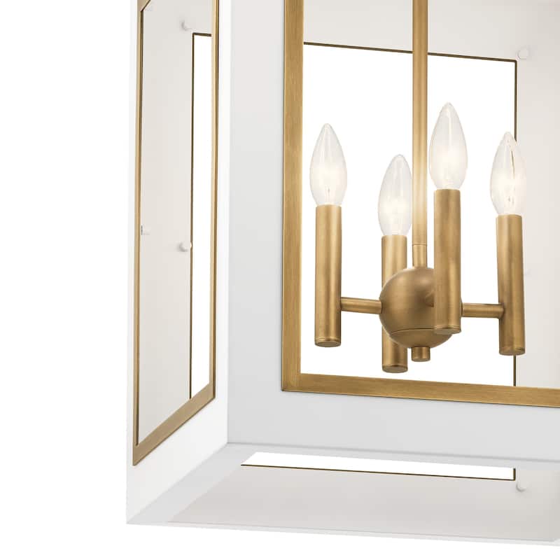 Kichler Lighting Vath 4-Light Large Foyer Pendant White