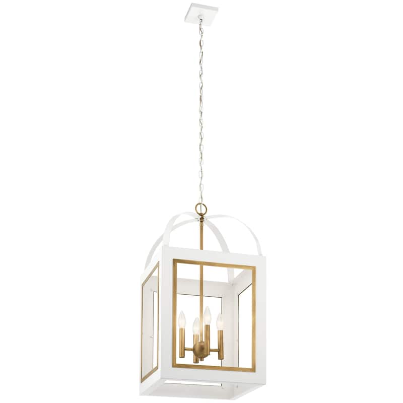 Kichler Lighting Vath 4-Light Large Foyer Pendant White