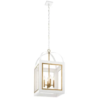 Kichler Lighting Vath 4-Light Large Foyer Pendant White