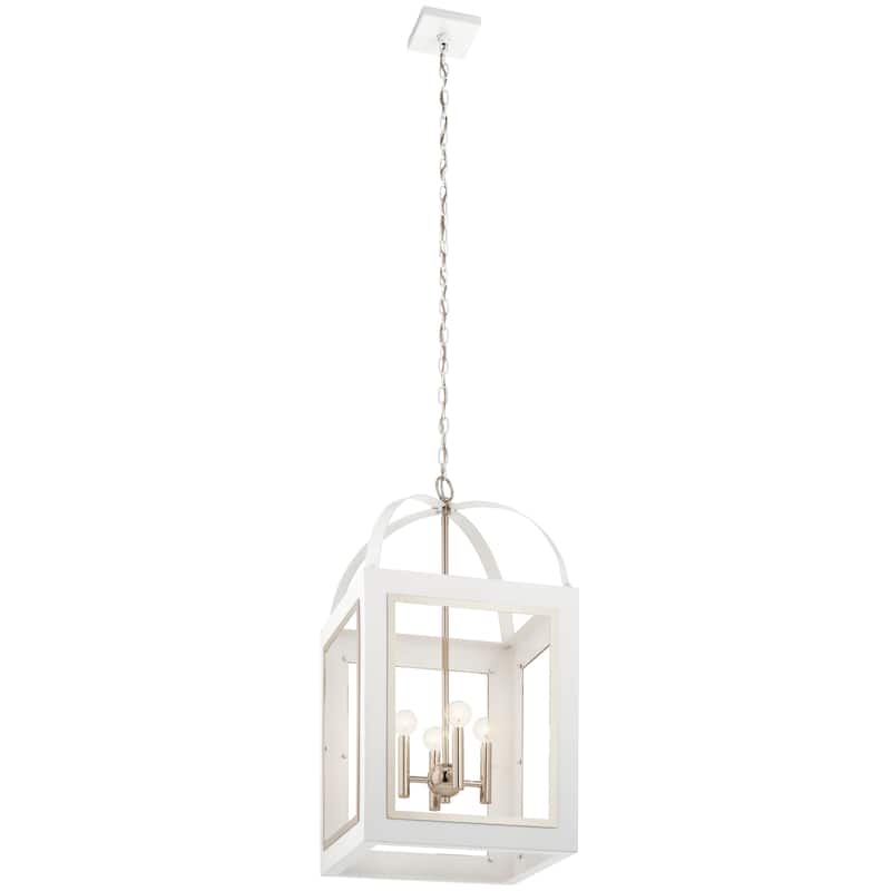 Kichler Lighting Vath 4-Light Large Foyer Pendant White