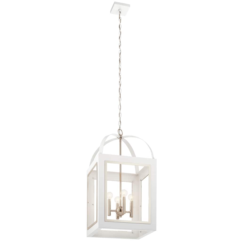 Kichler Lighting Vath 4-Light Large Foyer Pendant White