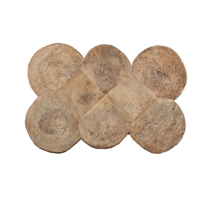 Lynchburg Natural Edge Pine & Hammered Iron Coffee or Cocktail Table