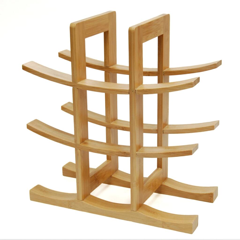 Creative Home Bamboo Wine Bottle Rack - N/A