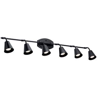 Kichler Lighting Sylvia 4-Light Rail Light Black