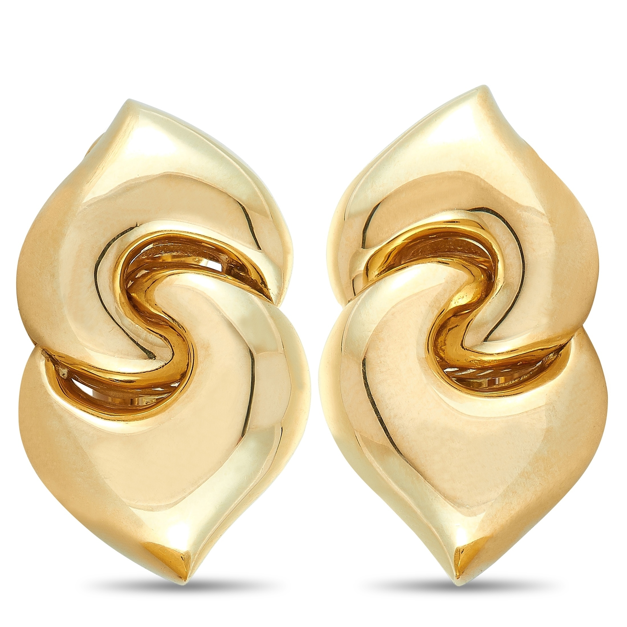 bvlgari earrings gold