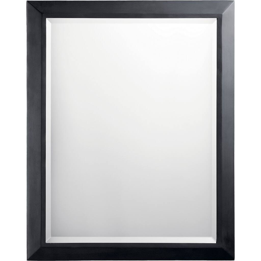 Kichler Lighting Classic Rectangular Mirror Black